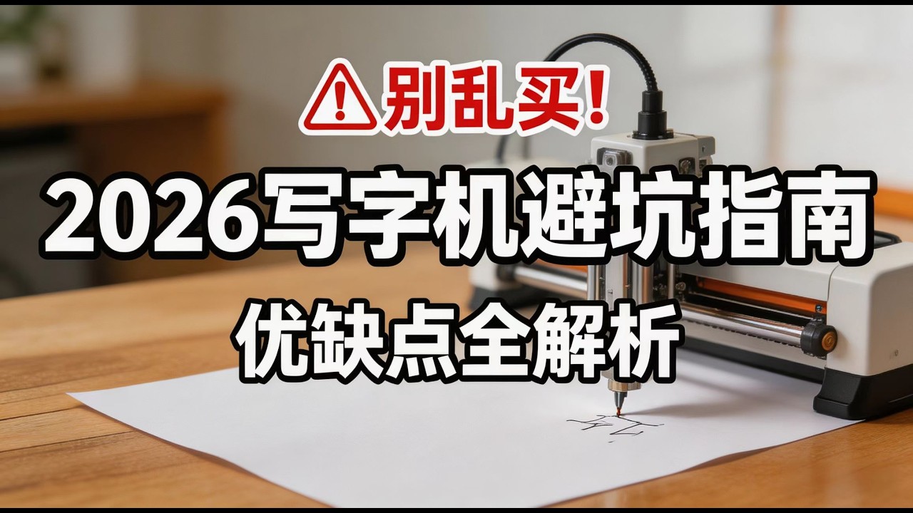 买写字机前必看!避坑+选购建议全在这Writing Robot 2026: Pros, Cons & Buying Guide新手必看:写字机 ...