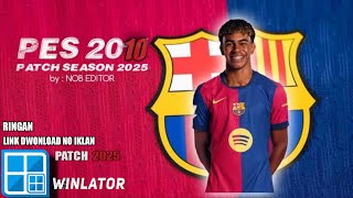 3GB‼️ PES 2010 PATCH 2025 ANDROID WINLATOR | Perfect for Low-End Phones, Gameplay&Installation Guide screenshot 1