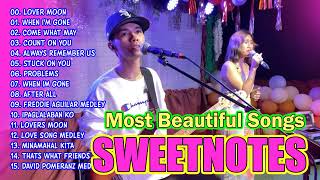 SWEETNOTES Most Beautiful Love Songs 💟 Lover Moon, Come What May🌺 SWEETNOTES Cover Playlist 2024