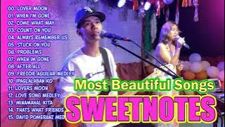 SWEETNOTES Most Beautiful Love Songs 💟 Lover Moon, Come What May🌺 SWEETNOTES Cover Playlist 2024