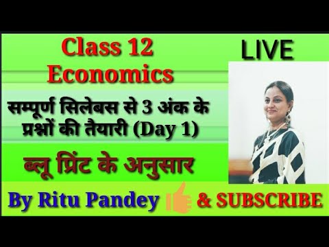 Class 12 Economics 3 Marks Questions Part 1