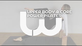 15 min UPPER BODY & CORE POWER PILATES | with yoga block | FLOWer