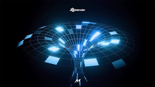 Data Wormhole | Abstract 3D Visualisation of Information, Depth & Motion