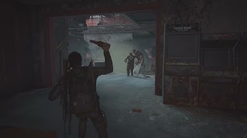 The Last of Us Part II arcade bloater grounded