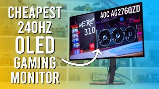 1440p 240Hz OLED Gets Cheaper - AOC AG276QZD Review 