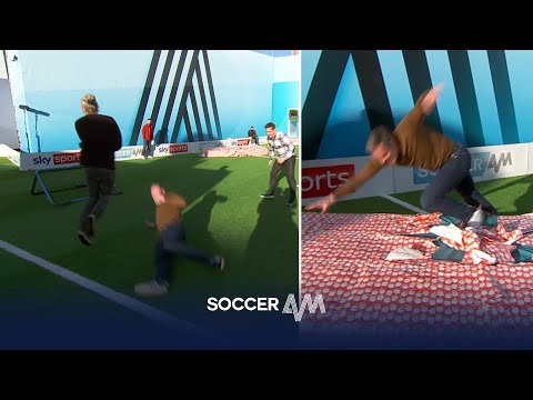ABSOLUTE CHAOS!! 🤣  | The craziest YKTD in Soccer AM history?!! | Neville, Carragher and Bullard