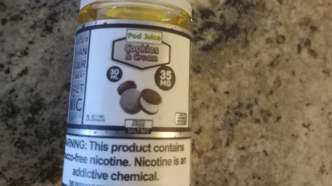 cookies and cream by pod juice