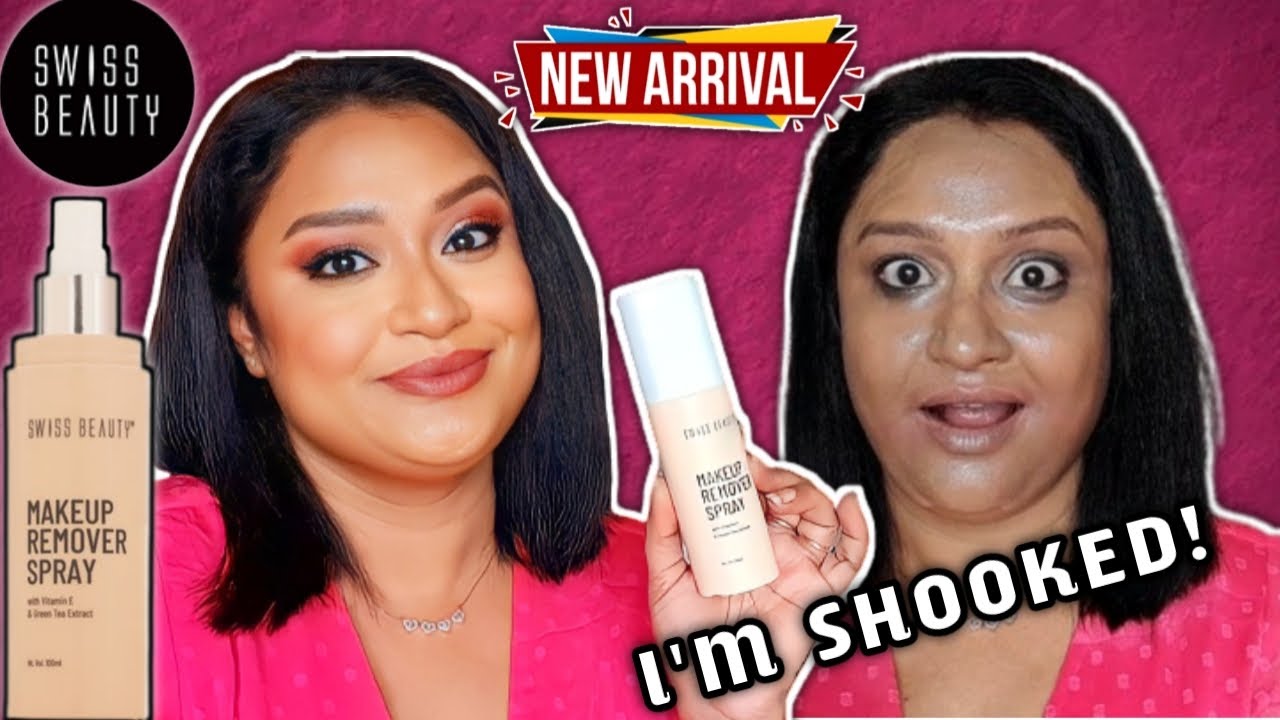 Swiss Beauty Makeup Remover Spray?! (Don't Miss This)|First Impression & Demo 