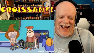 REACTION VIDEO | "Jimmy Neutron Cant Breathe" by Meatcanyon - Learn To Pronounce Croissant!  😂