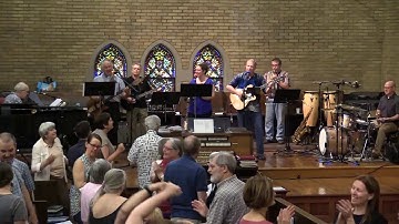 The Unity Temple Players perform at June 4, 2017 worship