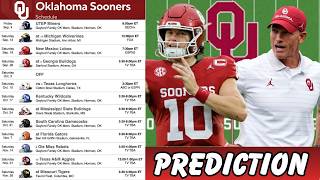 Oklahoma Sooners 2026 Football Season Schedule Prediction