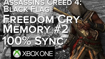 Freedom Cry Assassins Creed IV DLC Memory 2 XBOX ONE 100% Sync Walkthrough 1080P