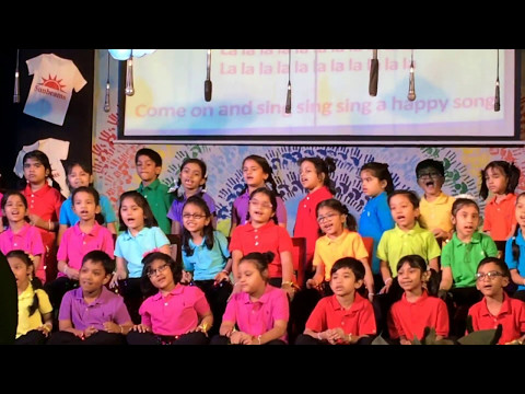 Sing a happy song by Nabeeha and her friends.