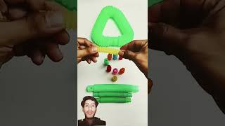 Relaxing Voicing pop tube Short #poptubesound #creative #diy #shorts