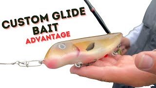 TACKLE TALK - CUSTOM GLIDE BAIT ADVANTAGE -for Musky, Pike and Bass