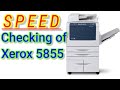 Xerox 5855 Speed Xerox 5875 Speed || Xerox Speed || Xerox 5890 speed test ||