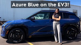 Download lagu Azure Blue on the NEW Kia EV3 - Quick Look!