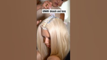 Let’s get a bleach and tone:GRWM #makeup #grwm #beauty #makeuptutorial #hair #bleach #hairstyle #fyp