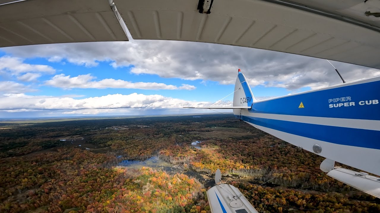 Airport, dead ahead! Part 20: Flying our Piper Super Cub backcountry floatplane/seaplane home! MV