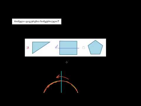 სიმეტრიული ფიგურების ამოცნობა