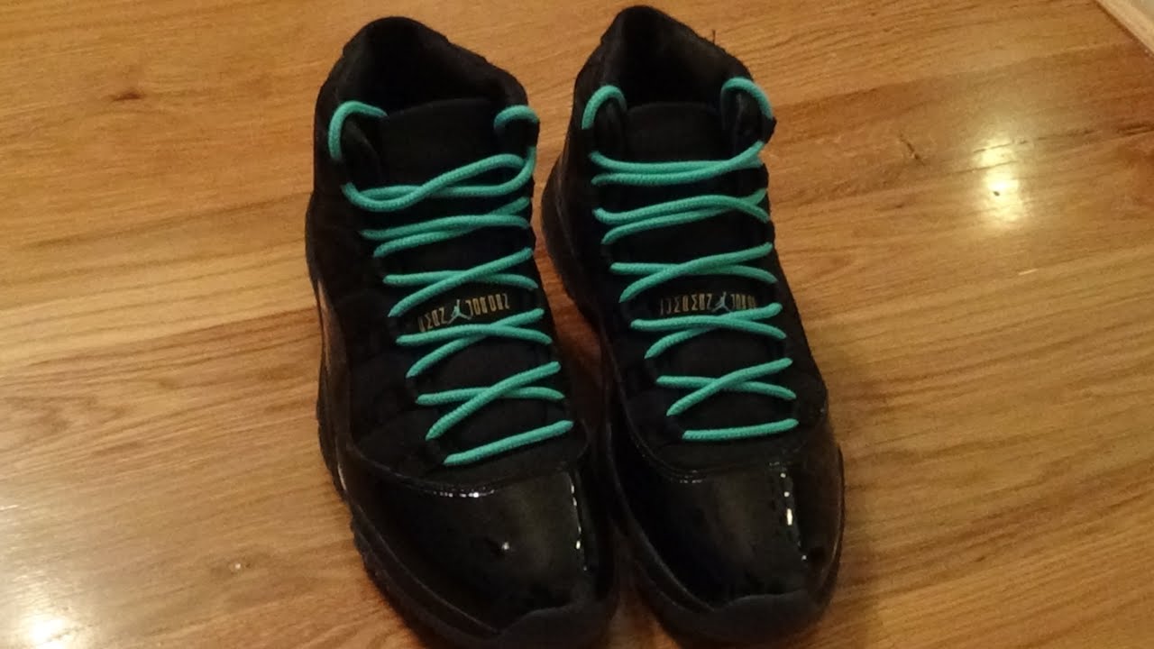 Jordan 11 Gamma Blue Lace Swap - YouTube