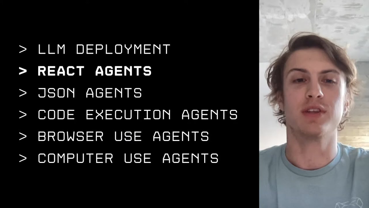 AI Agent Camp: Building a ReAct agent from scratch - YouTube