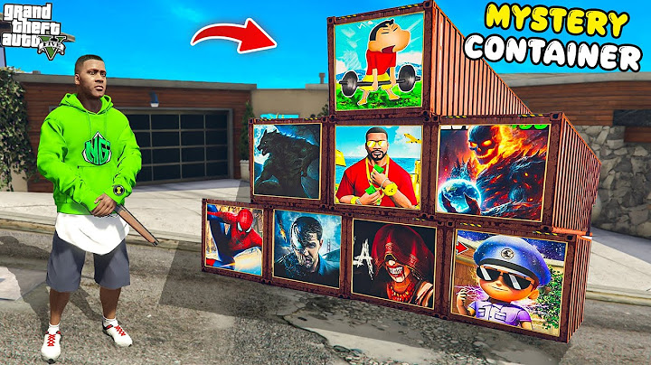 Franklin Opens EVERY MYSTERY CONTAINER in GTA 5