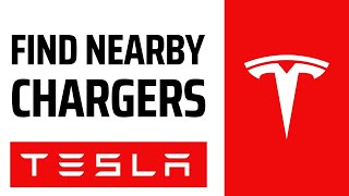 Tesla: How To Find Nearby CHARGING STATIONS | How To Find Tesla Superchargers Around You - 2024