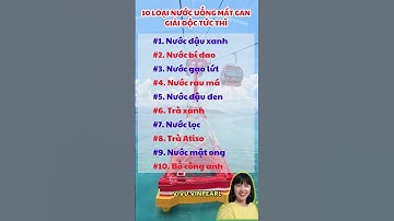 10 Loại Nước Uống Tốt Cho Gan, Giải Độc Cực Hiệu Quả