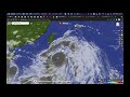 猛烈な台風１４号。今もっとも勢力が強い時か？これからの進路予想は各国揃って来ています。