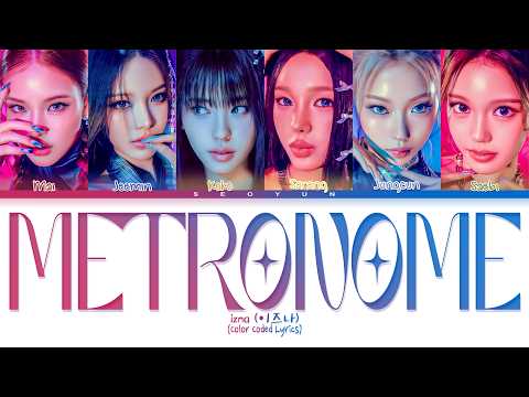izna 이즈나 - METRONOME (Color Coded Lyrics)