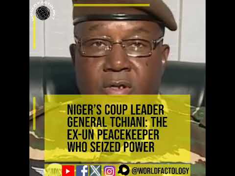 Niger S Coup Leader General Tchian News Worldfactology Shorts Breakingnews Nigeria 
