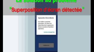 Comment désactiver la superposition d'écran