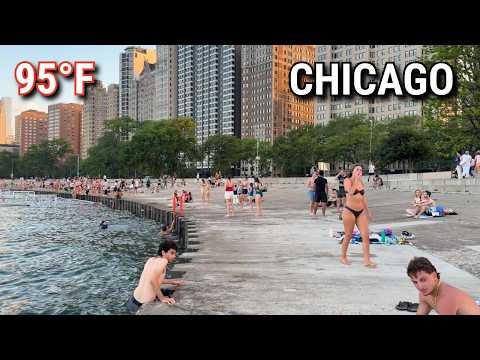 Extreme Heat In Chicago 🥵 Hot Summer Day Walking Tour On Tuesday | June 30, 2026 | 4K HDR 60fps