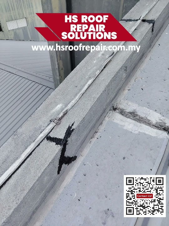 Kalis Air Dinding Pemisah Bumbung Metal Deck: Perlindungan Tahan Lama Kepong | Selayang  #roofrepair