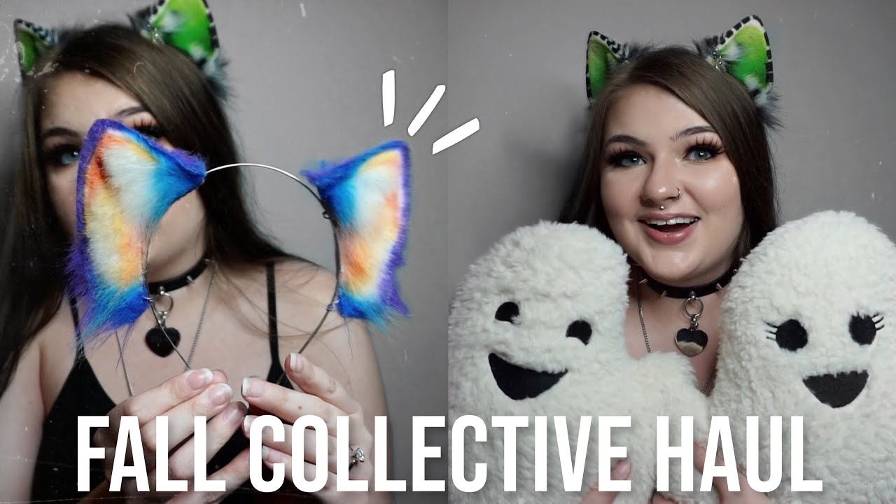 A LIL FALL COLLECTIVE HAUL | demonias, petplay gear, halloween decor, thrift finds