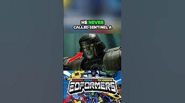D16 never called Sentinel a Prime again in Transformers One ! #edformers #transformers #tidal