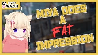 Miya Does Her Best Impressions【English Sub】
