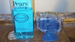 pears mint bar soap and body wash review