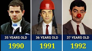 Johnny English (Rowan Atkinson) - Transformation From Young to 69 Years Old | British Actor