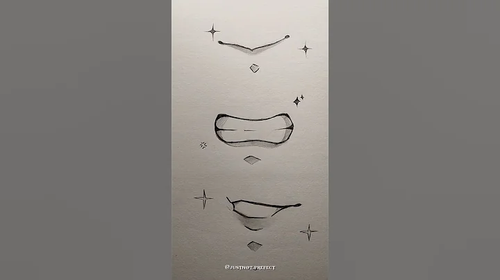 How to draw anime mouth ✨ #shorts #howtodraw #art #anime #drawing #tutorial