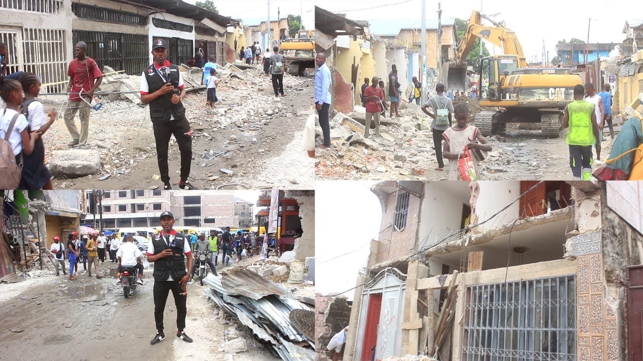 DEMOLITION NA MASINA ARRET TRUBINAL POPULATION TRES FACHER | Yabiso Podcast #foryou #africa #love 