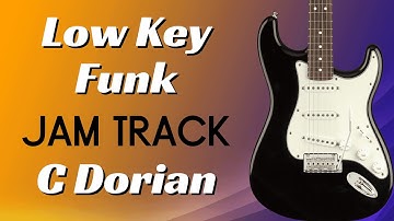 Smooth Low Key Funk Backing Track in C Dorian