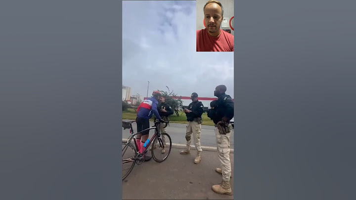 POLÍCIA X CICLISTA #autoescola #automobile código de trânsito