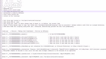 Alta3 Research - Asterisk - Wake Up Calls & .call Files