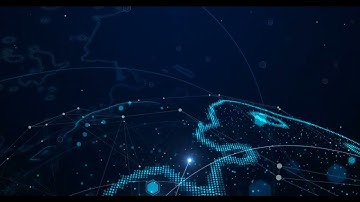 hi tech global connection lines background 4k H4RDJ9P