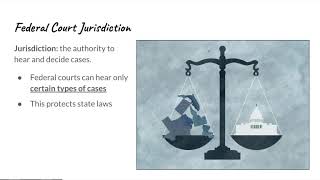 What types of cases do the Federal Courts hear?
