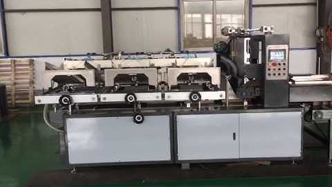 Automated/automatic partition part making machine corrugated partition for container