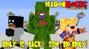 Dragon Block C w/ xRpMx13 - Bio Broly?! Legendary Super Saiyan Returns (DBZ Minecraft)