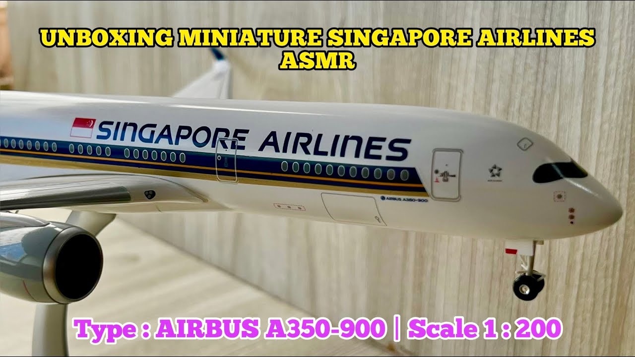 シンガポール航空 A350-900 1/150ダイキャストモデル シンガポール航空